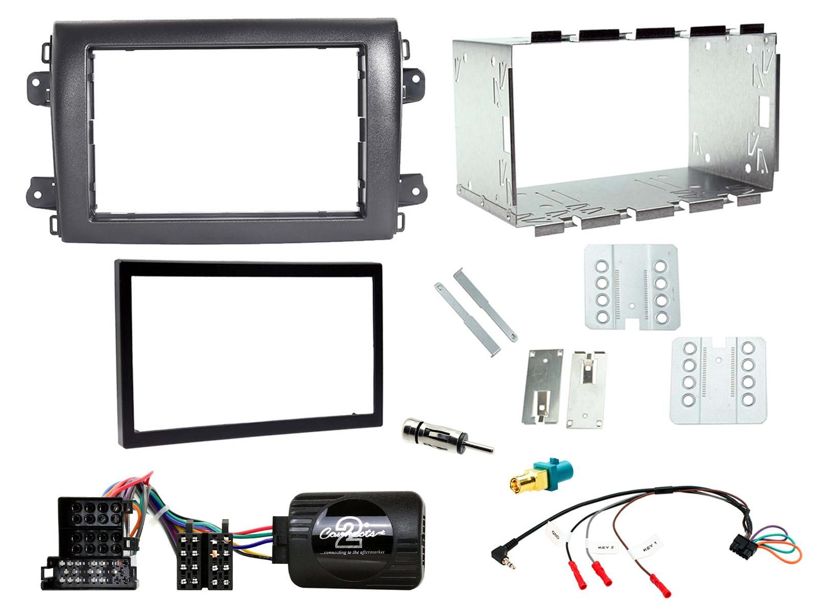 2DIN KIT Fiat Ducato (8 series) 2021 - open dash only