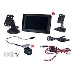 m-use wireless set 12V 4.3" monitor/bracket + uni AHD cam