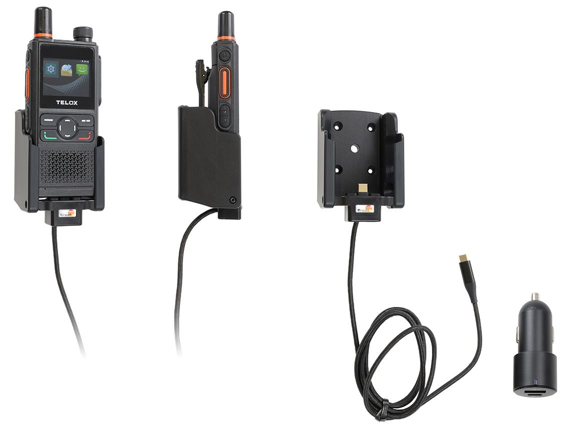 Brodit houder/lader Telox TE320P sig.plug