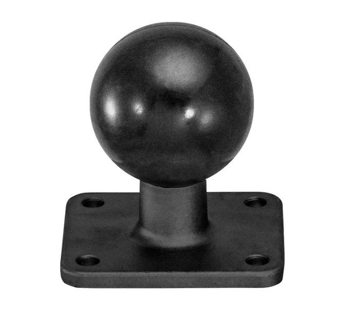 Arkon Rubber 1.5" Ball on aluminium Base AMPS plate