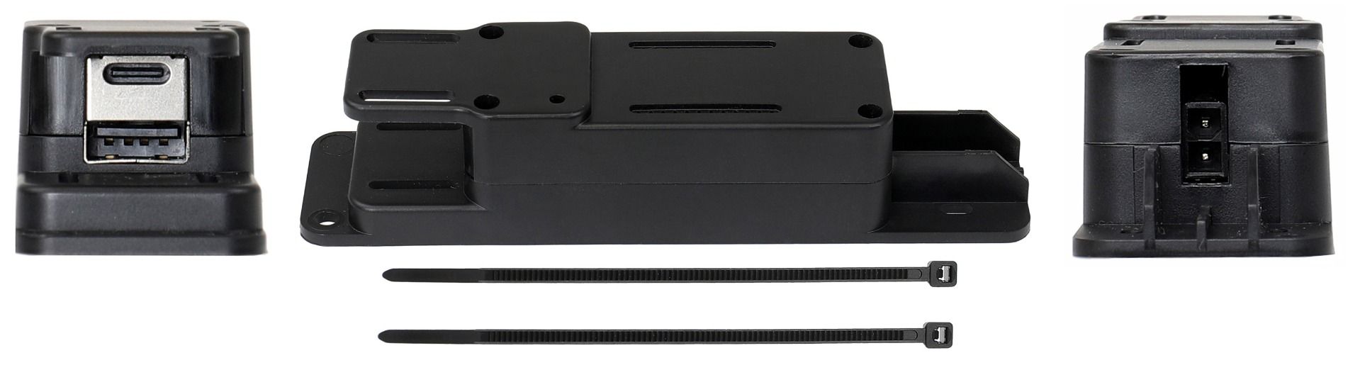 Brodit Hard-Wired Power Supply- 12/24V USB-A 18W + USB-C 65W